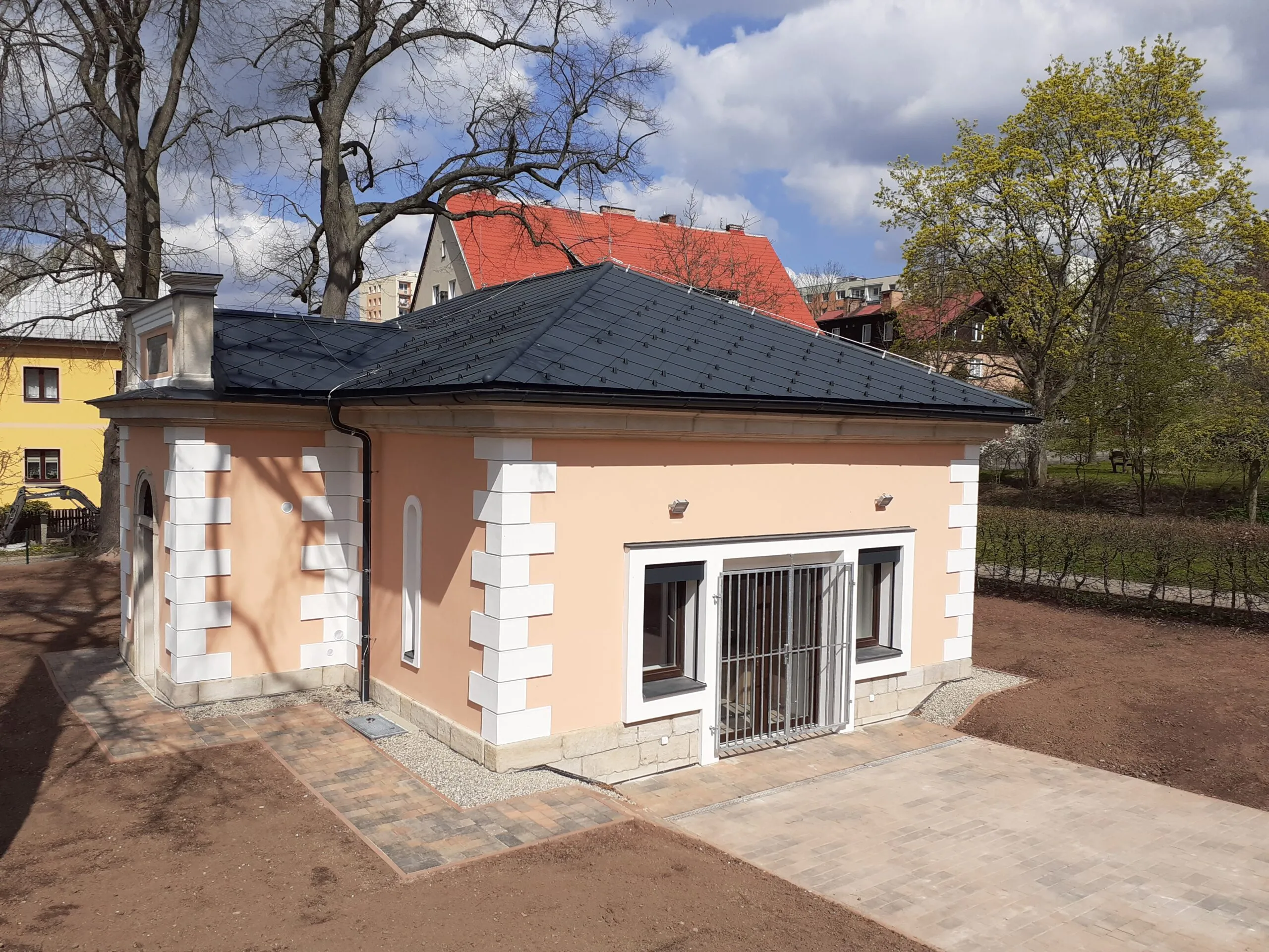 Budova vodárny v Broumově