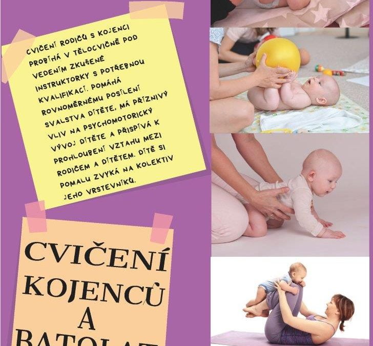 Cvičení kojenců a batolat