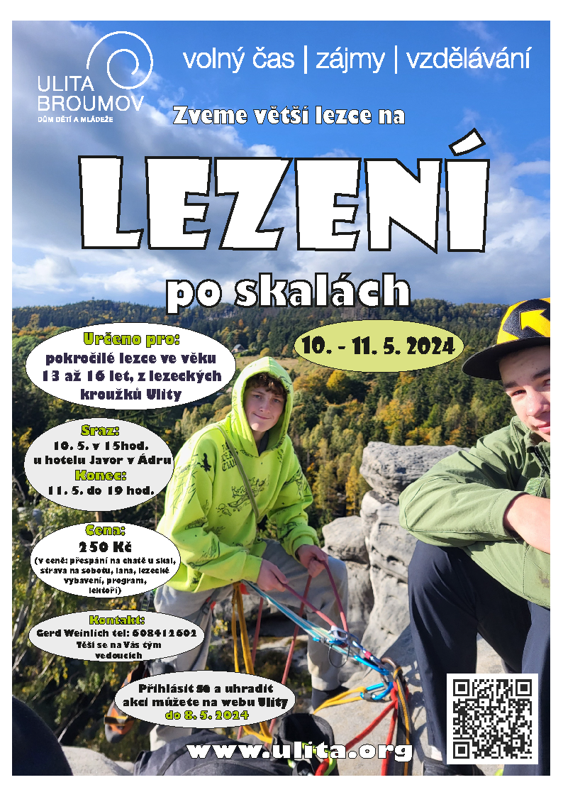 Lezení ve skalách