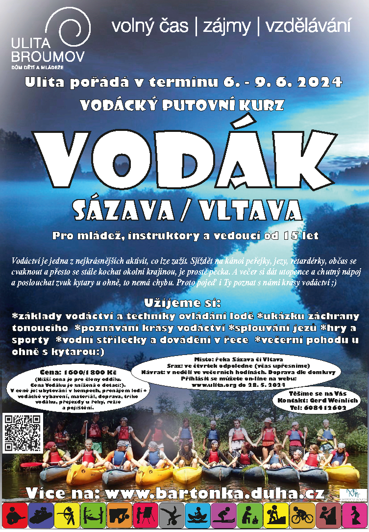 VODÁK – SÁZAVA / VLTAVA