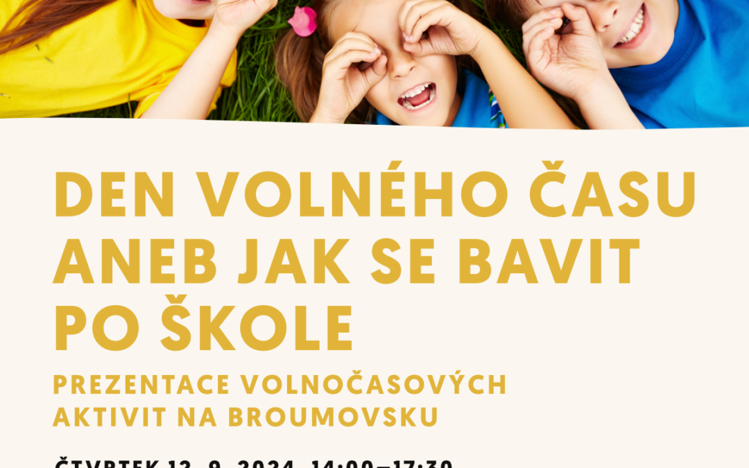 Den volného času aneb Jak se bavit po škole